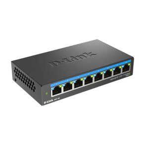 D-Link 8-Port 2.5G Multi-Gigabit Desktop Switch - hurtig netv�rksswitch til kontoret