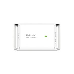 D-Link 15.4W Gigabit PoE Injector - str�m og data i �t kabel