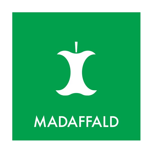 Piktogram - Sampak - farvet - til inde og ude - 6x6 cm - 10stk. - Dansk affalds Forening