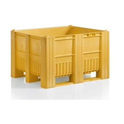 Craemer CB1 pallekar 470 L - 1200x800x740mm - Gul - 3 meder