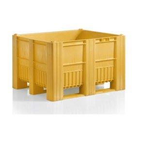 Craemer CB1 pallekar 470 L - 1200x800x740mm - Gul - 3 meder