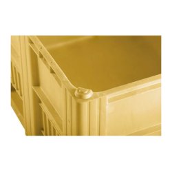 Craemer CB1 pallekar 470 L - 1200x800x740mm - Gul - 3 meder