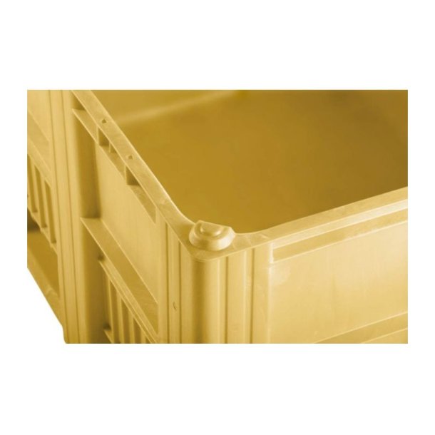 Craemer CB1 pallekar 470 L - 1200x800x740mm - Gul - 3 meder