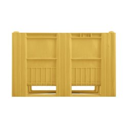 Craemer CB1 pallekar 470 L - 1200x800x740mm - Gul - 3 meder
