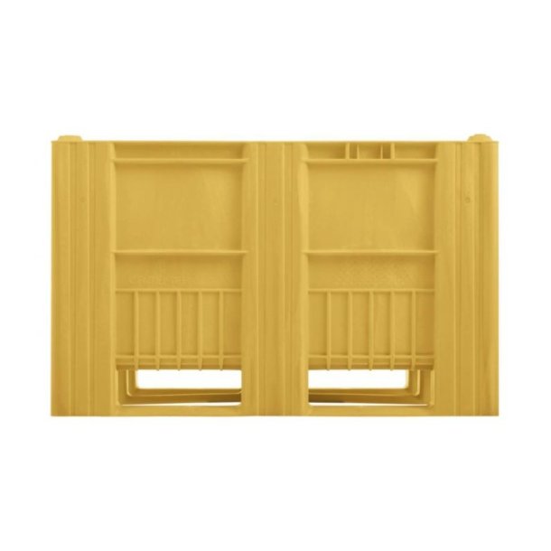 Craemer CB1 pallekar 470 L - 1200x800x740mm - Gul - 3 meder