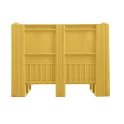 Craemer CB1 pallekar 470 L - 1200x800x740mm - Gul - 3 meder