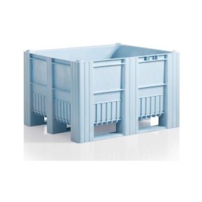 Craemer CB1 pallekar 470 L - 1200x800x740mm - Lys Bl - 3 meder