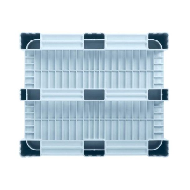 Craemer CB1 pallekar 470 L - 1200x800x740mm - Lys Bl - 3 meder