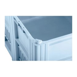 Craemer CB1 pallekar 470 L - 1200x800x740mm - Lys Bl - 3 meder