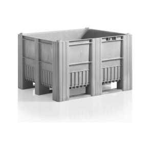 Craemer CB1 pallekar 470 L - 1200x800x740mm - Lys gr - 3 meder