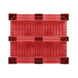 Craemer CB1 pallekar 470 L - 1200x800x740mm - Rd - 3 meder