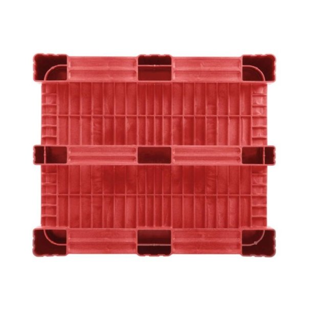 Craemer CB1 pallekar 470 L - 1200x800x740mm - Rd - 3 meder