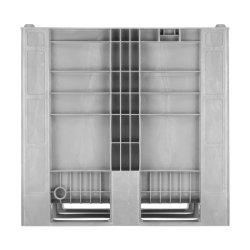 Craemer CB3 pallekar 1000 L - 1200x1000x1140mm - Lys gr - 3 meder