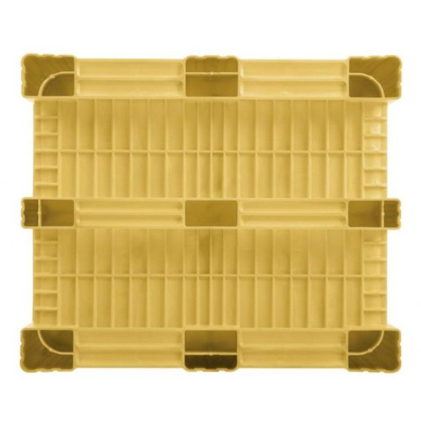 Craemer CB3 pallekar 610 L - 1200x1000x740mm - Gul - 3 meder
