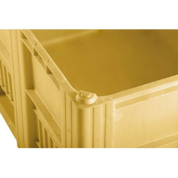 Craemer CB3 pallekar 610 L - 1200x1000x740mm - Gul - 3 meder