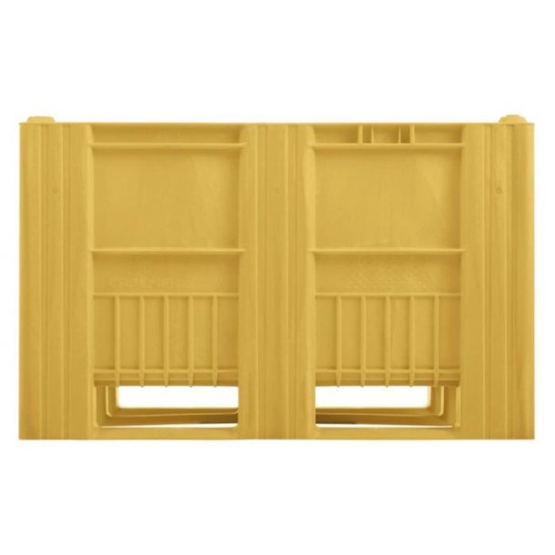 Craemer CB3 pallekar 610 L - 1200x1000x740mm - Gul - 3 meder