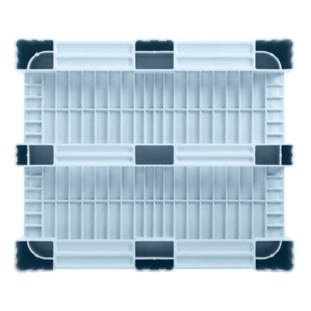 Craemer CB3 pallekar 610 L - 1200x1000x740mm - Lys Bl - 3 meder