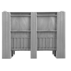 Craemer CB3 pallekar 610 L - 1200x1000x740mm - Lys gr - 3 meder