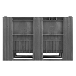 Craemer CB3 pallekar 610 L - 1200x1000x740mm - Gr - 3 meder