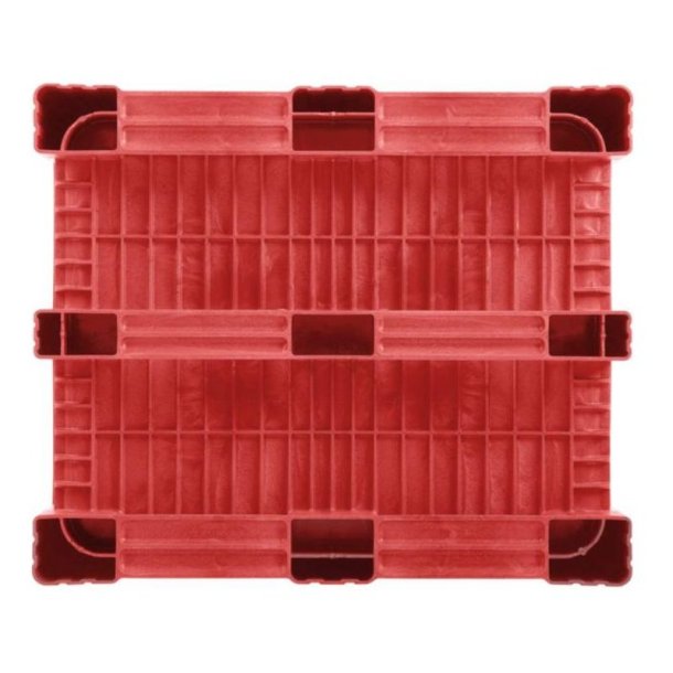 Craemer CB3 pallekar 610 L - 1200x1000x740mm - rd - 3 meder