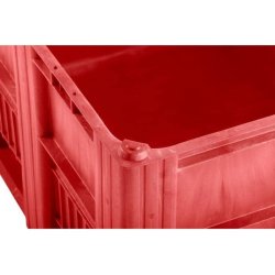 Craemer CB3 pallekar 610 L - 1200x1000x740mm - rd - 3 meder