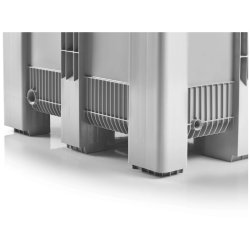 Craemer SB3 pallekar 610 L - 1200x1000x790mm - Lys gr - 9 fdder