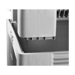 Craemer SB3 pallekar 610 L - 1200x1000x790mm - Lys gr - 9 fdder