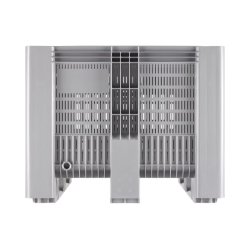 Craemer SB3 pallekar perforeret - 610 L - 1200x1000x790mm - Lys gr - 3 meder