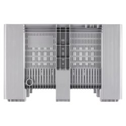 Craemer SB3 pallekar perforeret - 610 L - 1200x1000x790mm - Lys gr - 9 fdder