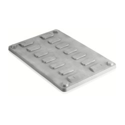 Craemer lg til pallekar CB1 med kroge - 1200x800 - Lys gr