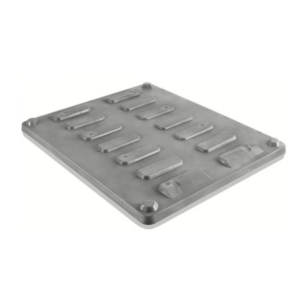Craemer lg til pallekar CB3 med kroge - 1200x1000 - Gr