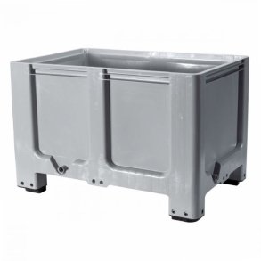 Europlast Pallekar 520L CT/HE - 1200x800x790mm - Lys Gr - 4 fdder