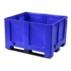 Europlast Pallekar 610L CTR3 - 1200x1000x740mm - Bl - 3 meder