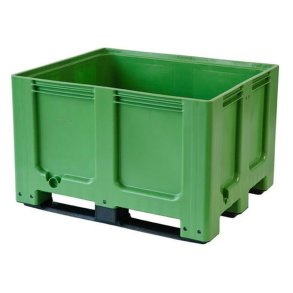 Europlast Pallekar 610L CTR3 - 1200x1000x740mm - Grn - 3 meder