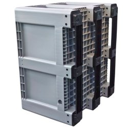 Europlast Pallekar 610L CTR3 - 1200x1000x740mm - Rd - 3 meder