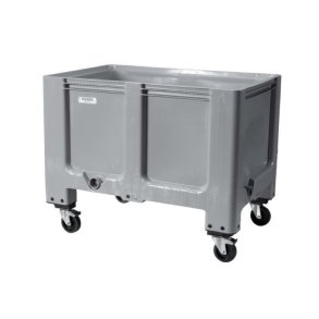 Europlast Pallekar 520L CT/HE - 1200x800x790mm - Lys Gr - 4 Hjul