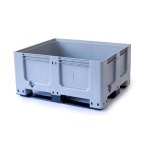 Europlast Pallekar 400L CTS - 1200x1000x580mm - Lys Gr - 3 meder