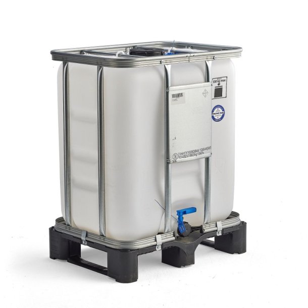 Werit Topline pallekar 300 Liter IBC - plastpalle - Fdevare godkendt