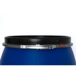 Menke Plasttnde med lg og spndebnd - 220 Liter bl