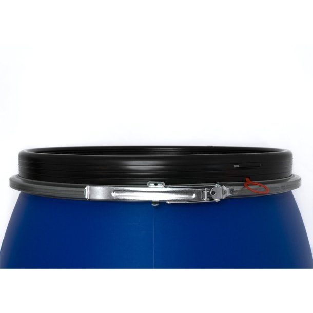 Menke Plasttnde med lg og spndebnd - 220 Liter bl