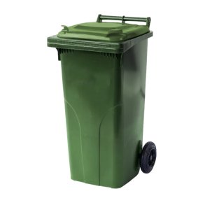 Europlast 140 Liter udendrs affaldsbeholder p hjul - grn