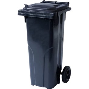 Europlast 60 liter udendrs affaldsbeholder p hjul - gr