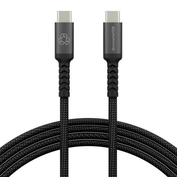 Dbramante1928 USB-C til USB-C kabel 240W - 2 meter, sort