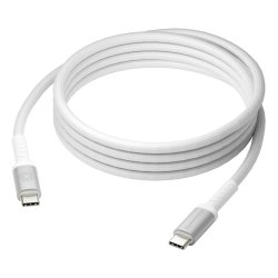 Dbramante1928 USB-C til USB-C kabel 240W - 2 meter, hvid