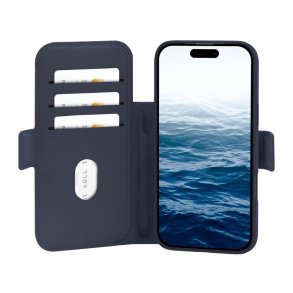Dbramante1928 Copenhagen ICON Folio til iPhone 18/17 Pro Max - Deep Water