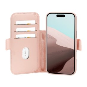 Dbramante1928 Copenhagen ICON Folio til iPhone 18 ProMax/17 ProMax - Pink Sand