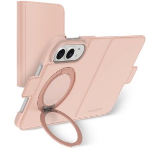 Dbramante1928 Copenhagen MS Kick ICON - iPhone Duo Flip Cover i Pink Sand