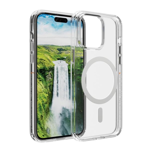 dbramante1928 Iceland Ultra D3O MagSafe mobiltelefon etui Cover Transparent, Hvid