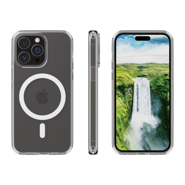 dbramante1928 Iceland Ultra D3O MagSafe mobiltelefon etui Cover Transparent, Hvid