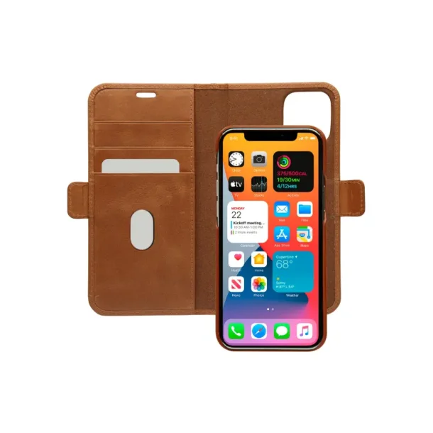 dbramante1928 Lynge mobiltelefon etui 15,5 cm (6.1") Tegnebogsetui Solbrun